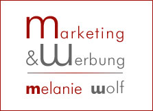Logo MArketing und Werbung Melanie Wolf